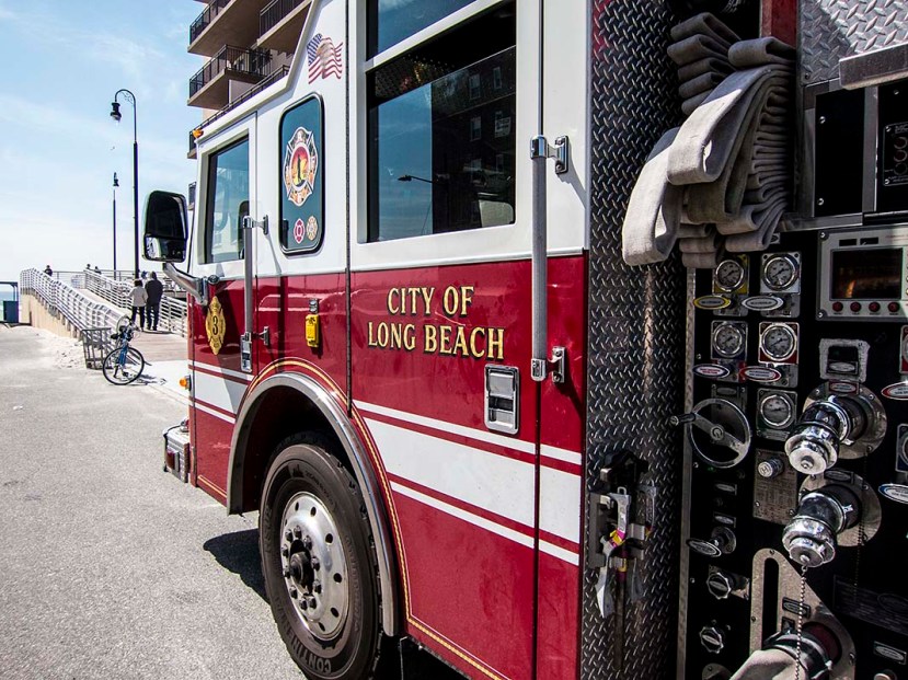 Fire truck boardwalkIMG_6167 copy