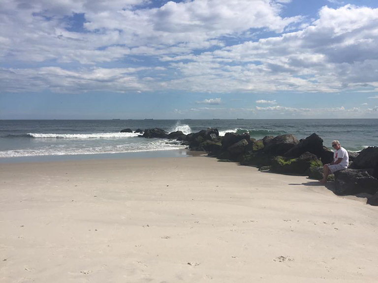 Lee on Franklin Jetty. Lisa Nadler Reischer.jpg