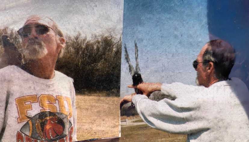 Mark with birds home IMG_1224